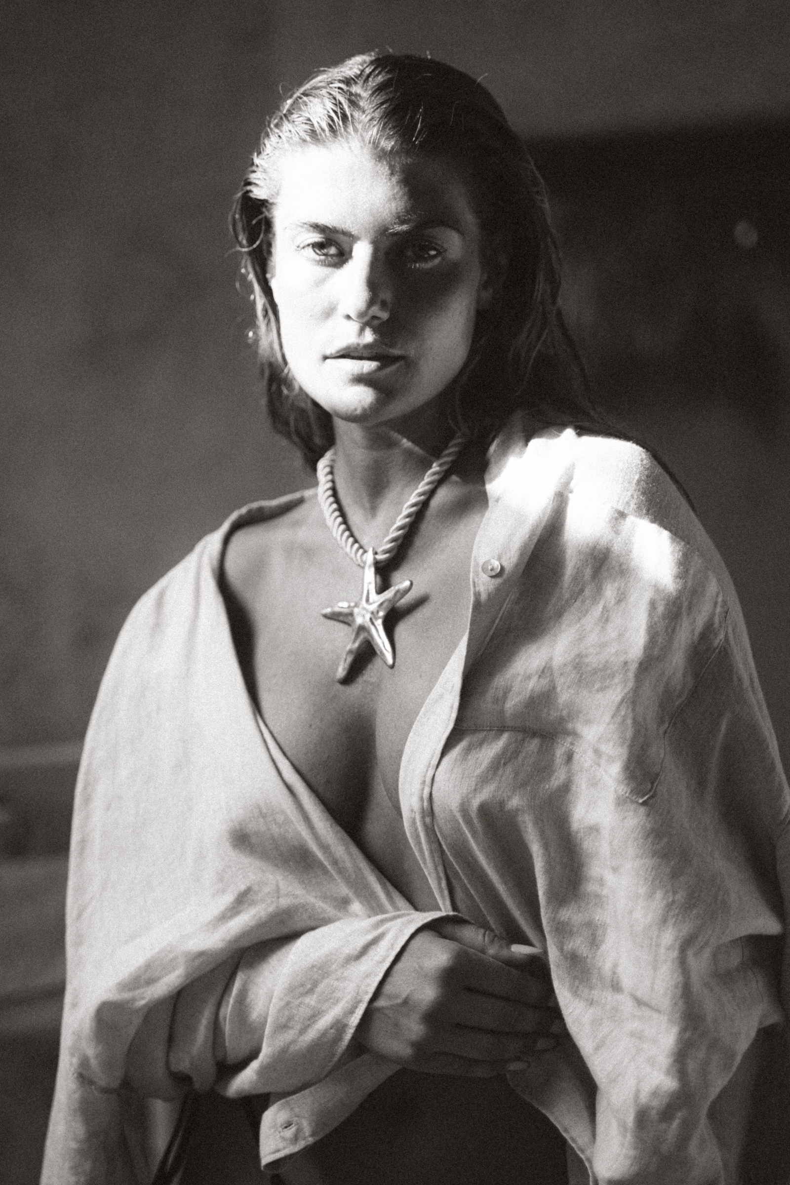 Cinematic B&W after preset